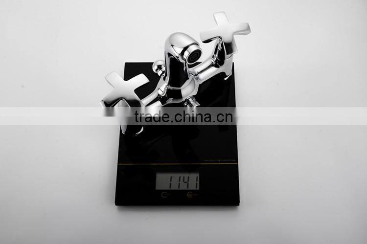 QL-0420 Double Handle Basin Mixer, Double Handle bah Faucet, Double Handle Bath Mixer