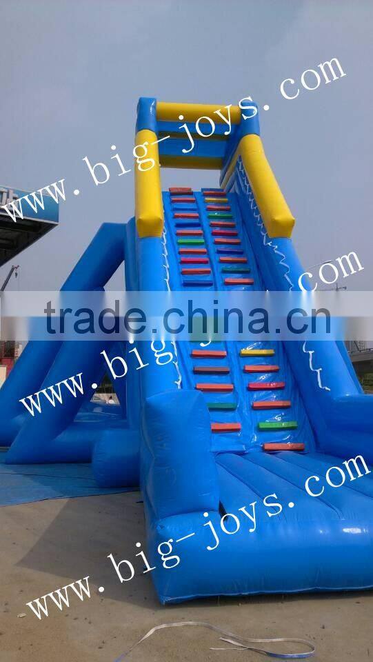 stock inflatable pool slide for sale, cheap giant inflatable pool slide