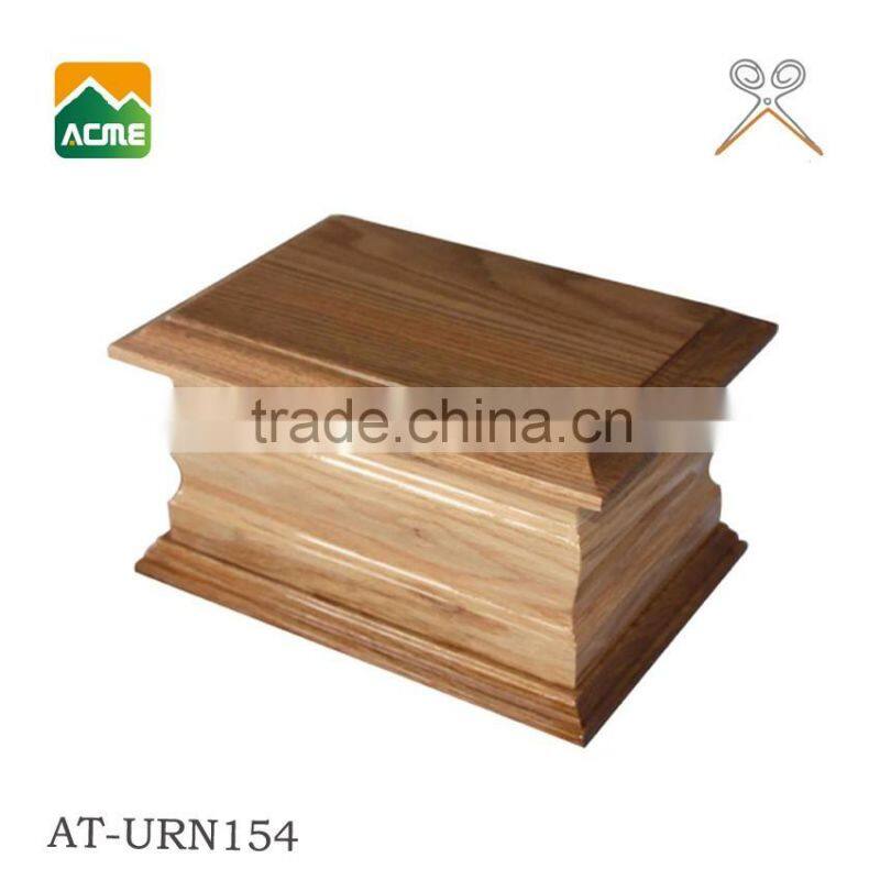 luxury funeral wood ash urn supplier