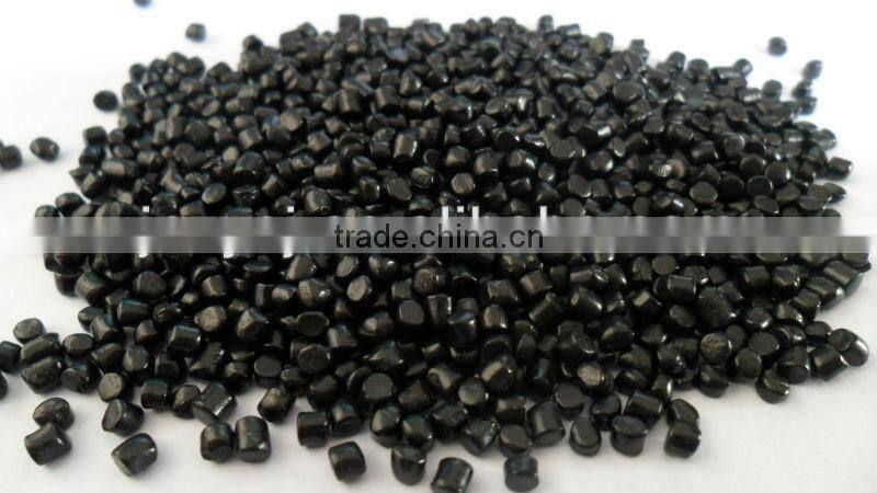 Conductive and flame retardant black mining gas pipe tube masterbatch