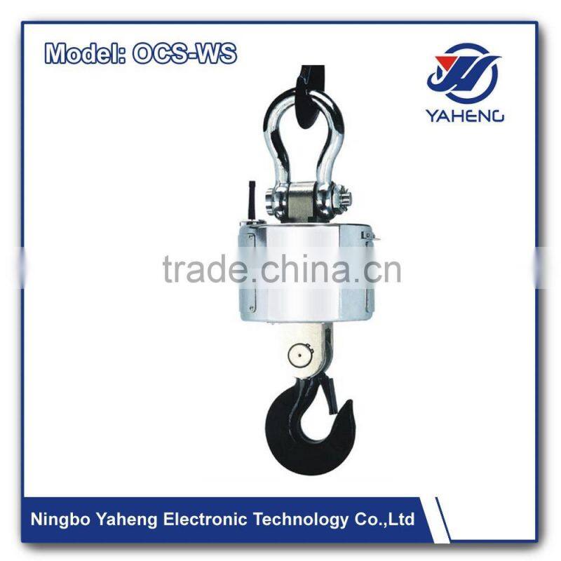 High Precision bench Scale sales HYCS 2 body scale 2000kg digital Weighing ocs crane Scale With Plate Ningbo China