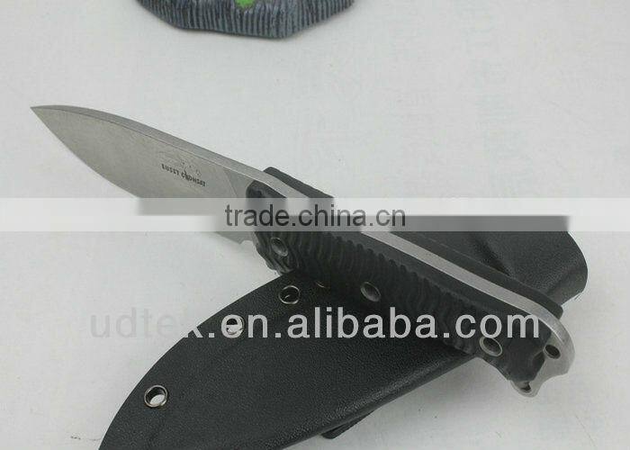 Stone-washed version BASTA Combat Knife Fighting Knife with D2 Blade + G10 Handle UDTEK01299