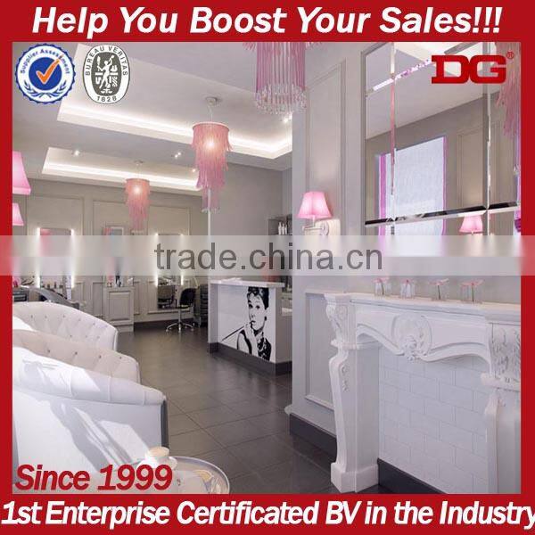 China factory wooden manicure table nail salon furniture