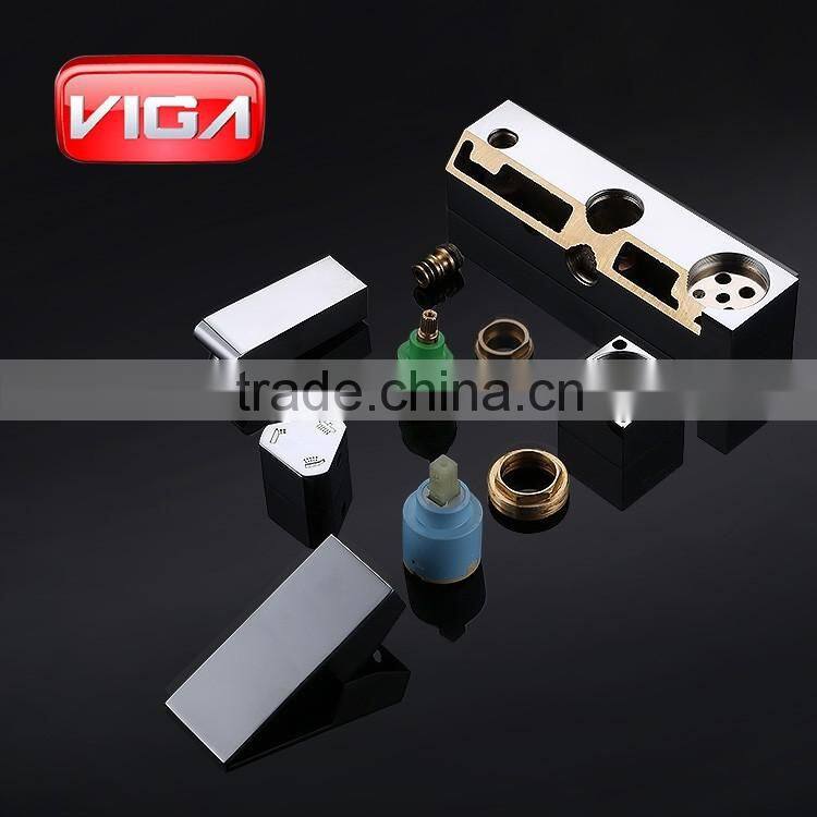 Guangdong supplier shower column set brass bath shower faucet