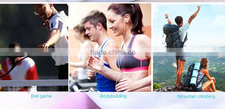 Promotional Cheap Hanging Sports fitness Suede microfiber towel