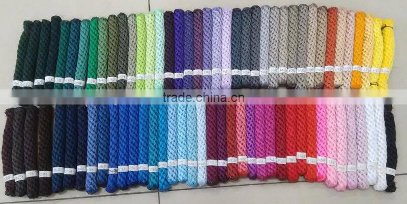 knotted glitter braid poly rope halter adjustable horse rope headcollar with lead rope with leather