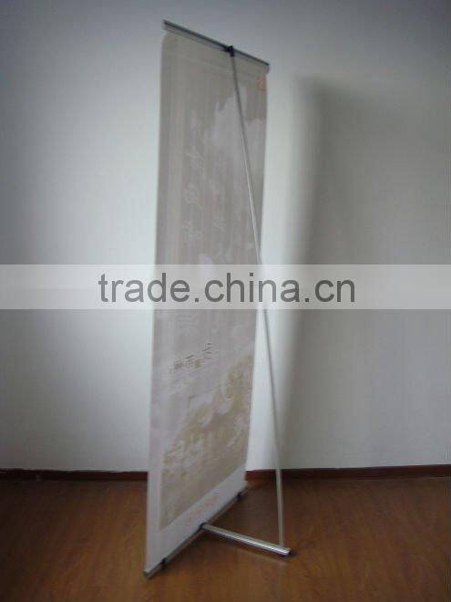 L shape banner