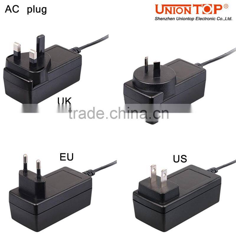 UL CB KC PSE approval 12.5V 1A AC DC power adaptor