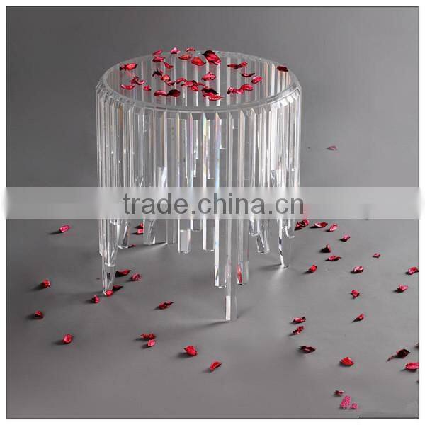 indoor acrylic vanity chair for bathroom