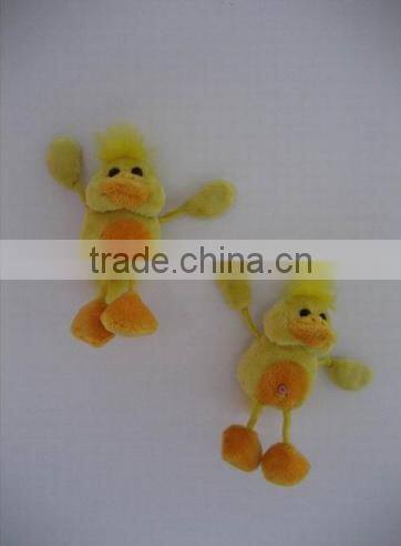 Hot sell animal plush bookmark toy, lovely stuffed animal book