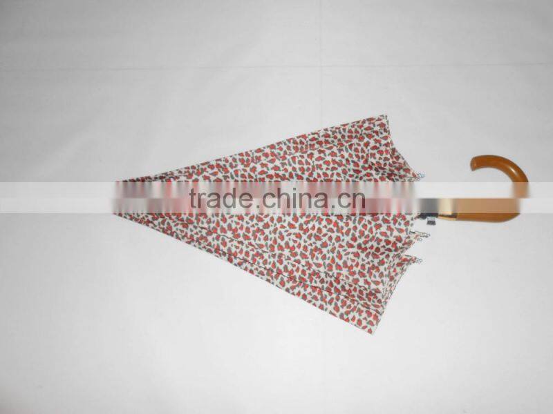 8ribs straight shaft ladies fashion umbrella