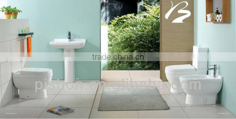 Factory productuon Bathroom Design Western Style Washdown ceramic Toilet