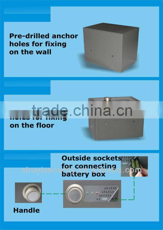excellent high quality laser cutting safe box