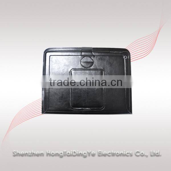 360 degree rotated bluetooth keyboard with PU case for samsung galaxy tab 10.1 from bluetooth factory