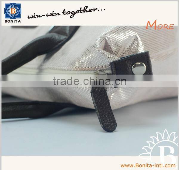 2015 Fashion new design shine custom hand bag tote bag