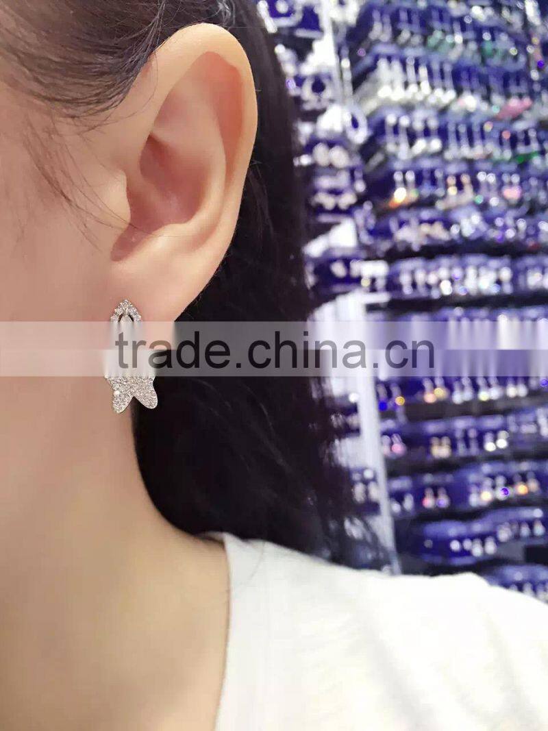 New style earring Cubic zirconia jewelry wedding earring