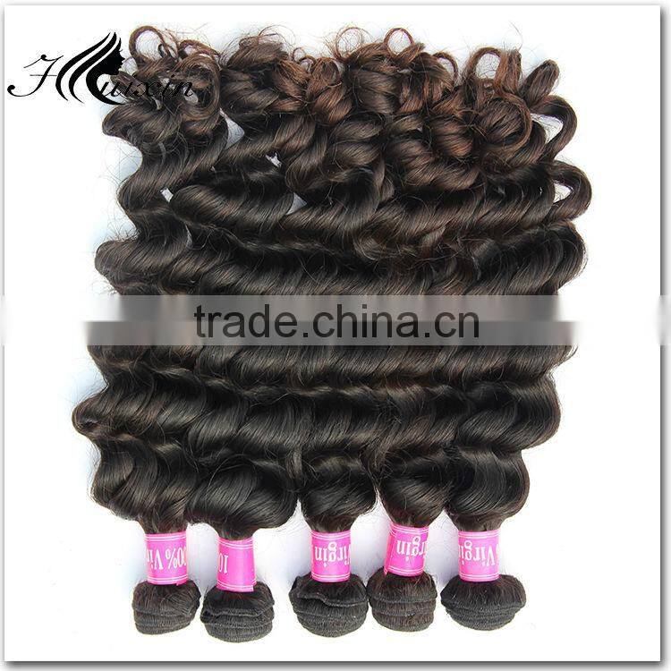 Russian Natural Wave Unprocessed Hair Weft 100% Human Virgin Hair Extensions Natural Wave