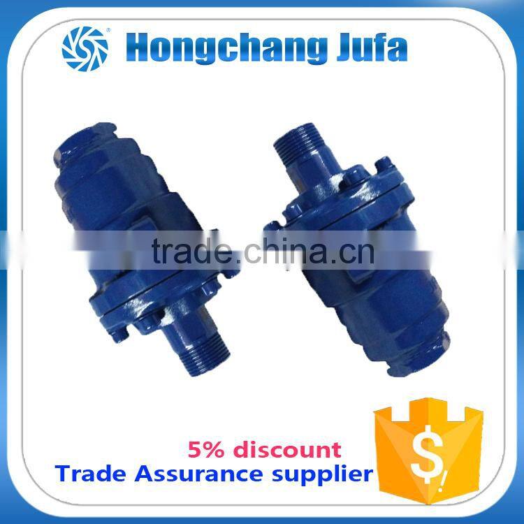 25A cast iron oil thread rotary universal joint coupling