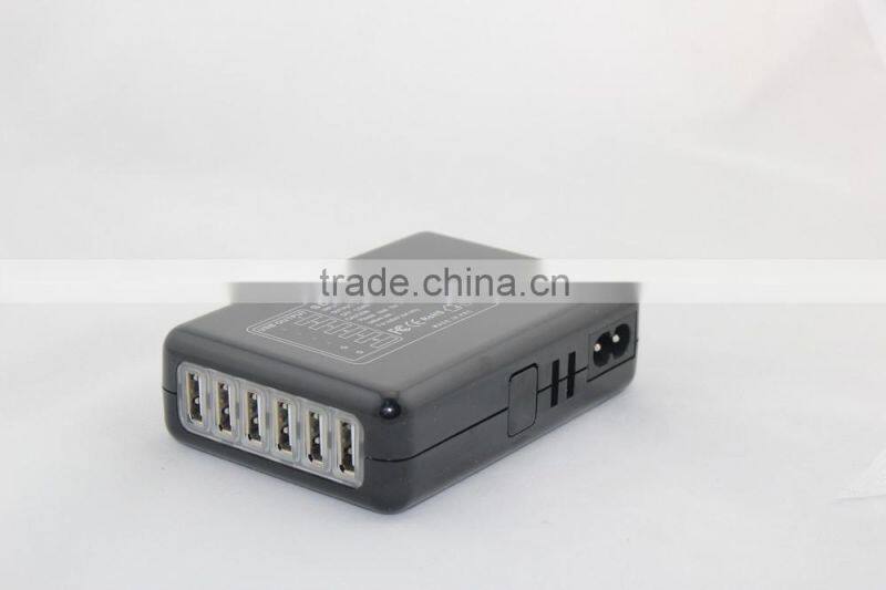 double 6 USB 4000MA UK EU US AU universal multi plug adapter