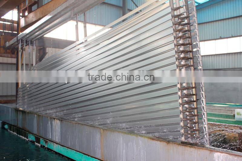 Powder coating aluminium profile for sliding window