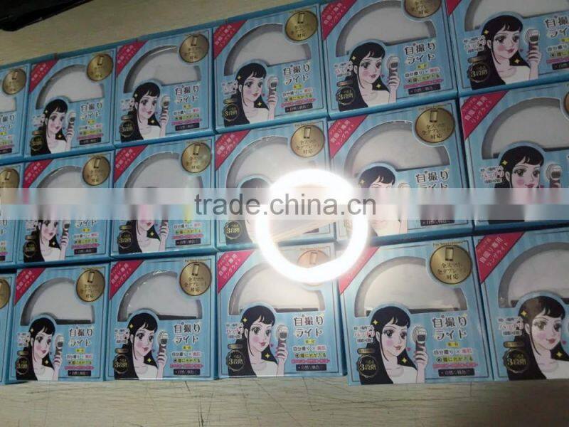 Factory Wholesale Portable Mobile Phone Camera Led Selfie Flash Light, fill in LED Flash