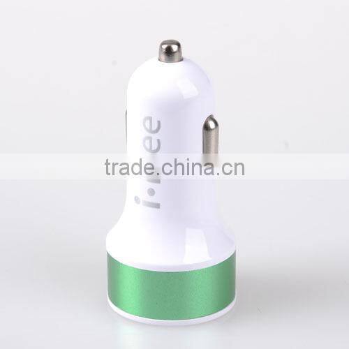 imee 2.1A Car Charger for mobile devices (Green)