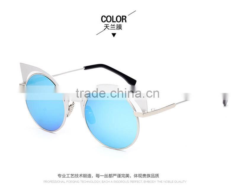 2016 Modern design high quality top sale cat eye sunglasses