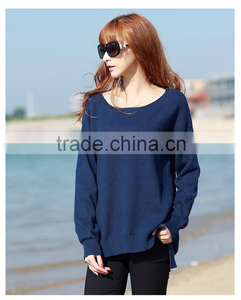 16JWB02 100%bamboo fiber woman summer pullover sweater jumper