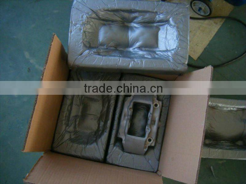 Refrigerator filling foam machine