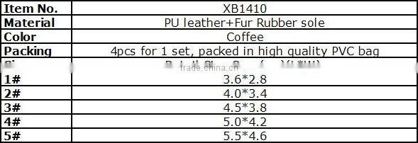 JML hot sale super warm stylish winter leather hunting boots for dog pet waterproof dog boots