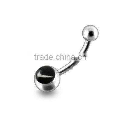 Picture Logo Surgical Steel Image Eyebrow Ring Body Jewelry