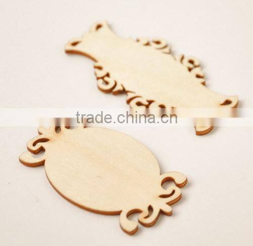 wood veneer labels, wooden flourish scrapbooking card craft embellishments