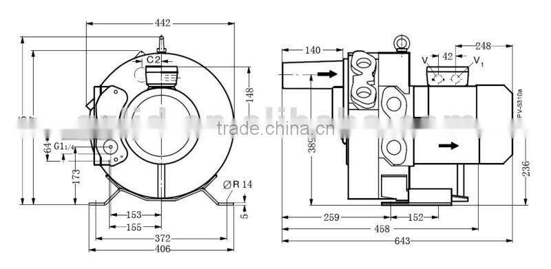 o ring blower aquarium air blower,regenerative vacuum blower,sweage treatment air blower