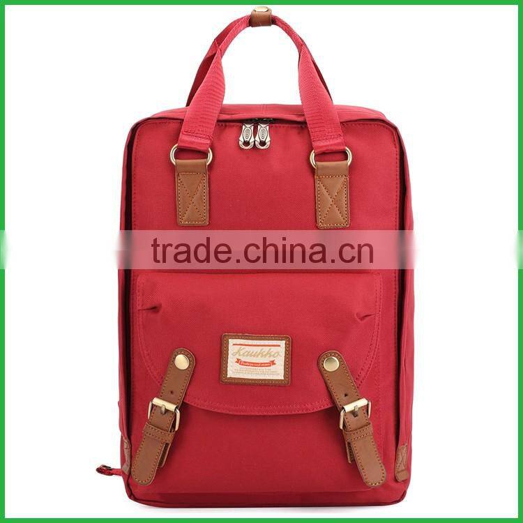 Wholesale high quality nylon bag with laptop compartment backpack school bag