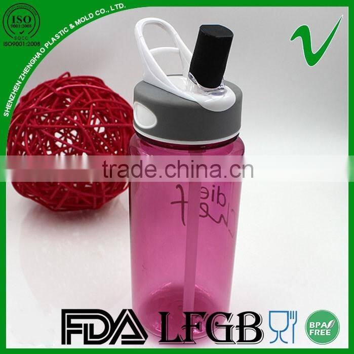 New design wholesale empty hot water plastic bottle with food grade