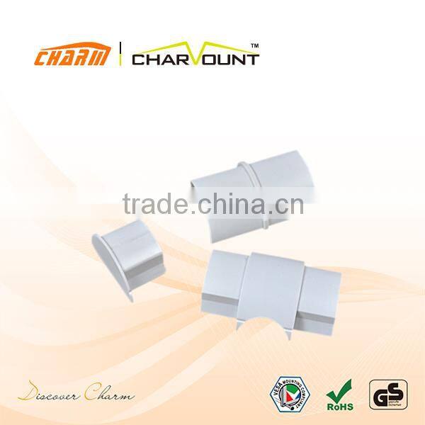 White pp material cable protector