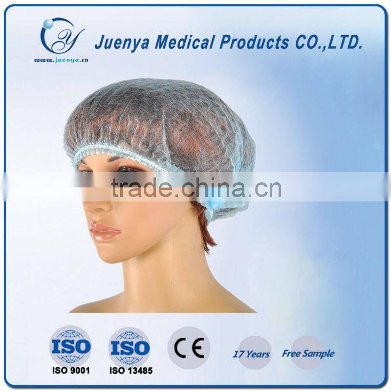 Wholesaler Disposable Nonwoven mob cap / clip cap