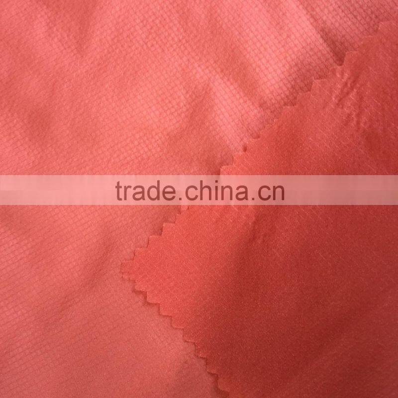 Wujiang manufacture supply 100% polyester 0.15 ripstop nylon fabric /70d nylon fabric for garment,sportswear,etc