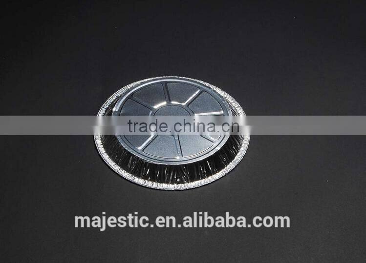 2015 New Mold Food Packing Different Size Aluminum Foil Round Shape Pisa Tray