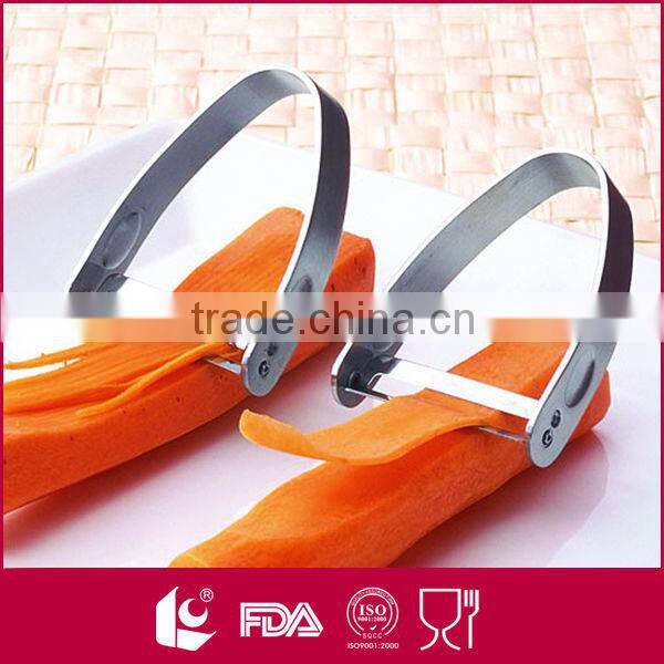 Precision kitchenware ultra sharp stainless steel vegetable peeler / potato peeler