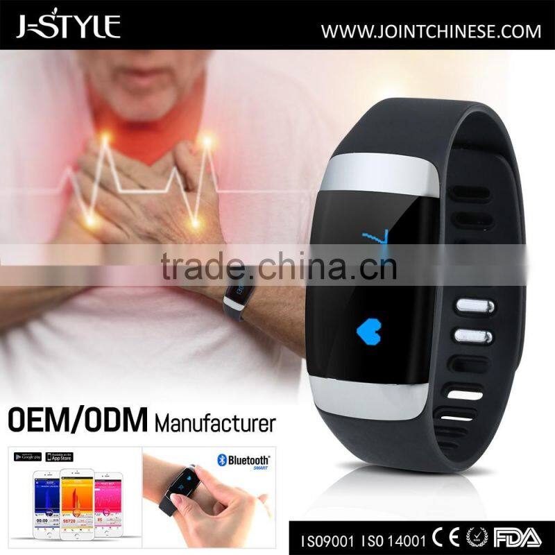 J-style BSCI Factory Digital Sports Tracker Wristband Heart Rate Monitor best pedometer
