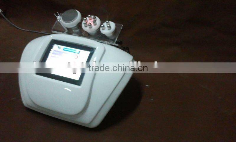 Effective! lipo light machine with 5MHZ RF & Laser,cavitation rf,breast shapes photos