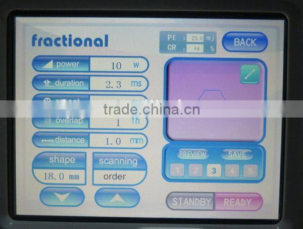 Low price best selling co2 fractional laser system