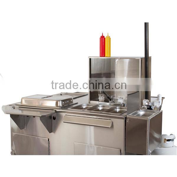 JX-HS200B.2015 China Mini portable mobile electric hot dog cart