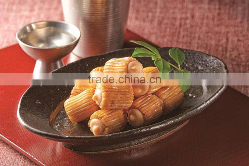 Traditional and Tasty fried white rice cracker snack made in Japan