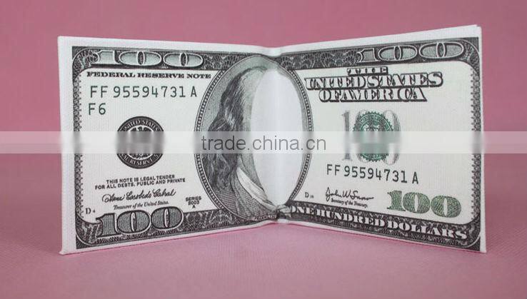 100 Dollar Bill Money Wallet Personalized Men Wallets