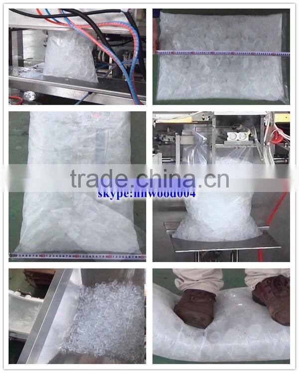 ice cube packing machine/commercial used ice cube packing machine