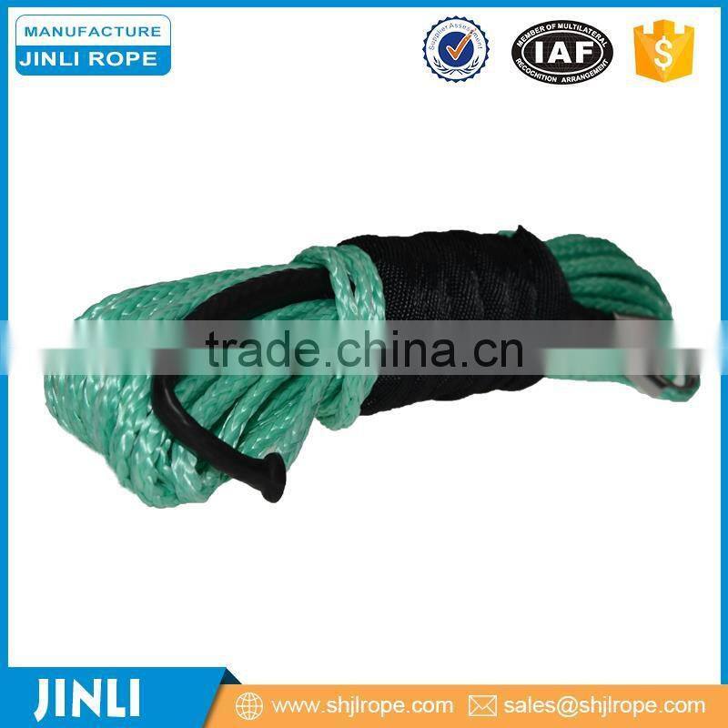 Jinli Rope ATV/UTV/SUV/4X4/4WD Synthetic Winch Rope 12-Strand Braid UHMWPE Cord