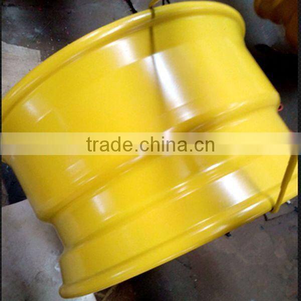 9.75X16.5 Zhejiang black agricultural steel wheels
