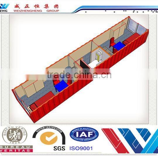 2015 Hot product high quality container house with complete accessories/ low cost ISO certified prefabricated houses